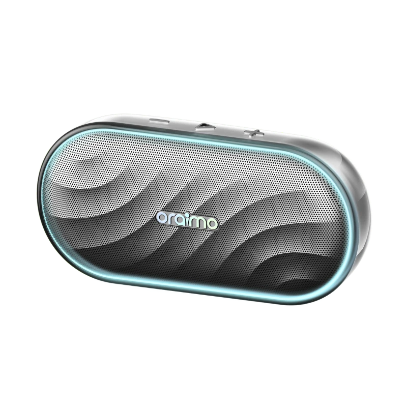 SpaceBox – Głośnik bezprzewodowy Bluetooth z Bass Boost, LED Light & 30h Battery