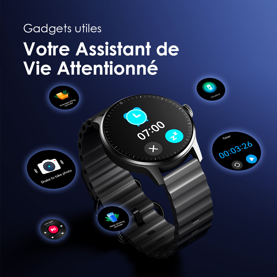 Watch 5R Pro – AMOLED with Bluetooth Calls & 32-Day Battery