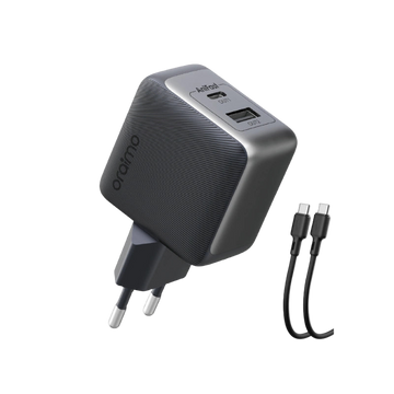 PowerCube 36 Pro – 36W Dual-Port GaN Szybkie Ładowanie 60W USB-C + USB-C
