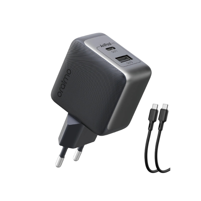PowerCube 36 Pro – 36W Dual-Port GaN Szybkie Ładowanie 60W USB-C + USB-C