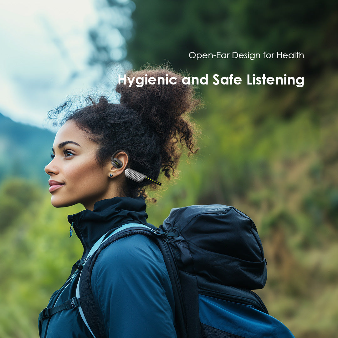 OpenCirclet 2 – Open-Ear Bluetooth Headset with Pedometer & 16h Battery
