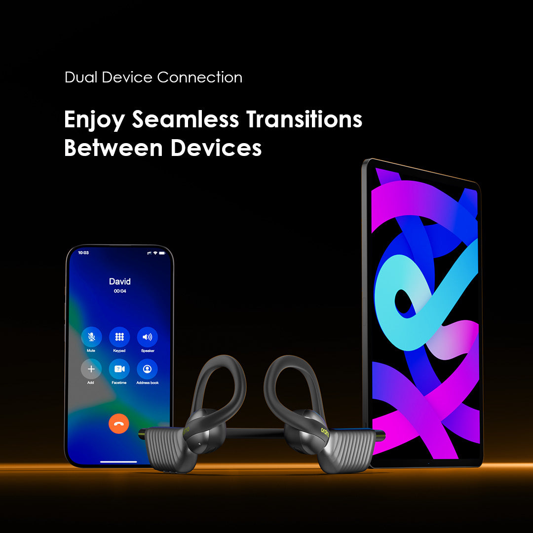 OpenCirclet 2 – Open-Ear Bluetooth Headset with Pedometer & 16h Battery