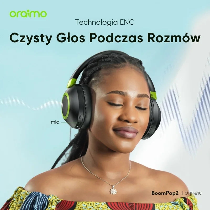 BoomPop 2 Bluetooth ENC 60h Pracy
