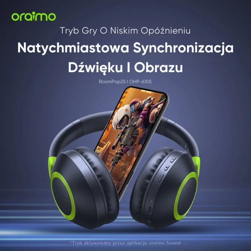 BoomPop 2S ENC Bluetooth 50h Pracy