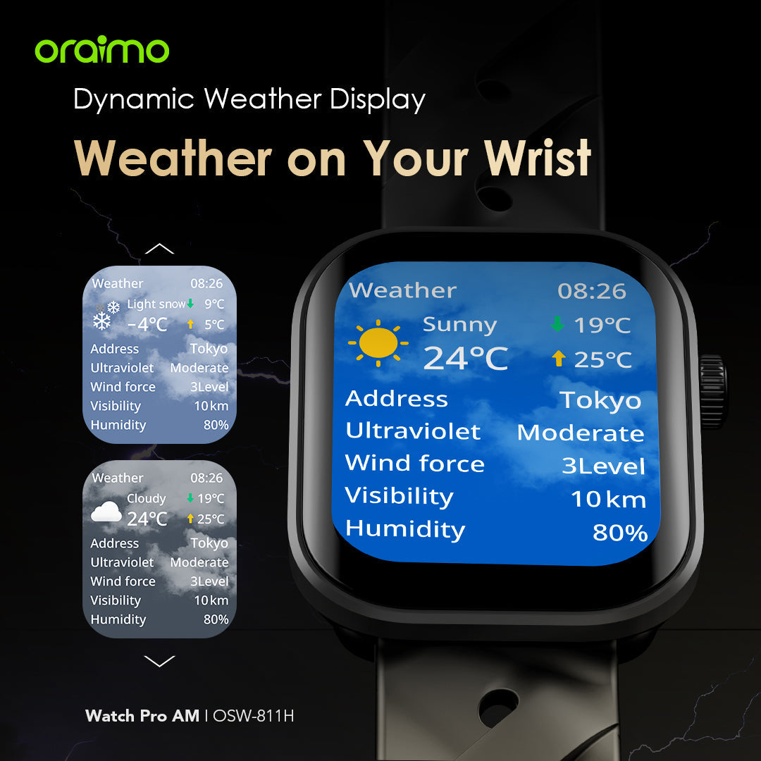 Watch Pro AM – 1.85" AMOLED, Bluetooth Calls, 14-Dni Battery