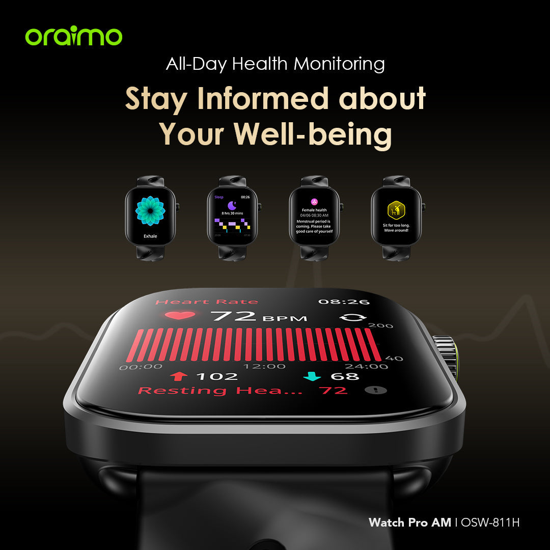 Watch Pro AM – 1.85" AMOLED, Bluetooth Calls, 14-Dni Battery