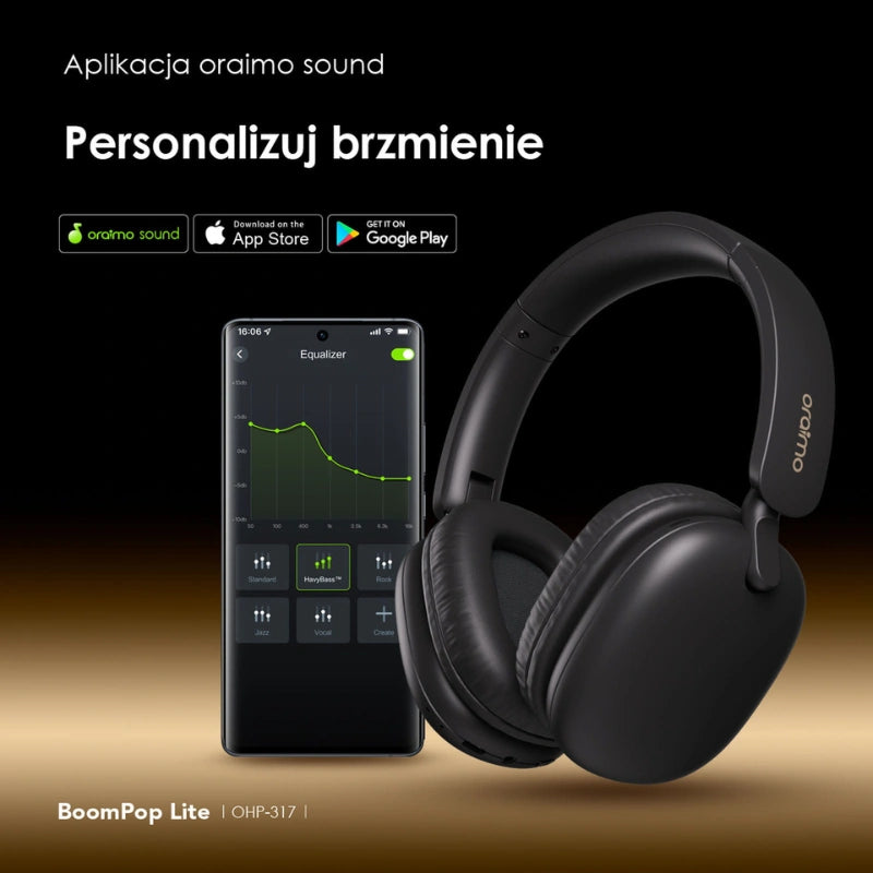 BoomPop Lite – 65h Pracy, ENC Mic & Gaming Mode