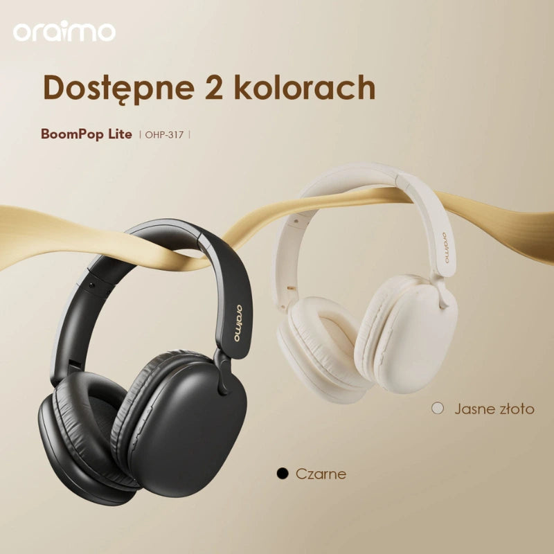 BoomPop Lite – 65h Pracy, ENC Mic & Gaming Mode