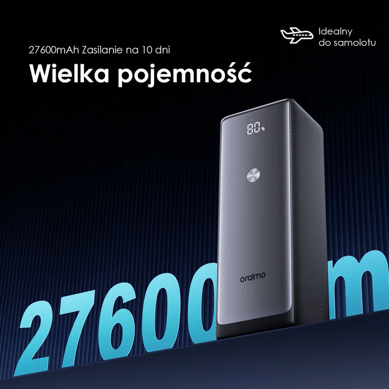 PowerJet 130 – 130W 27600mAh, Laptop, Telefon - Fast Charging