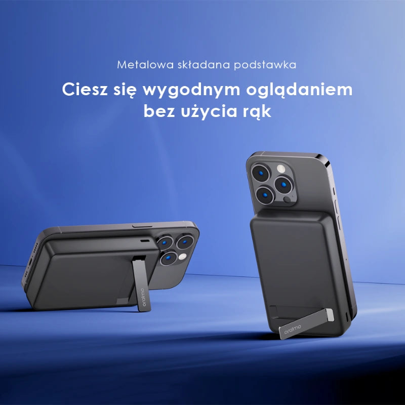 MagPower 15 – Magnetyczny Magsafe 10000mAh Powerbank 15W kabel & 22.5W Wired Charging