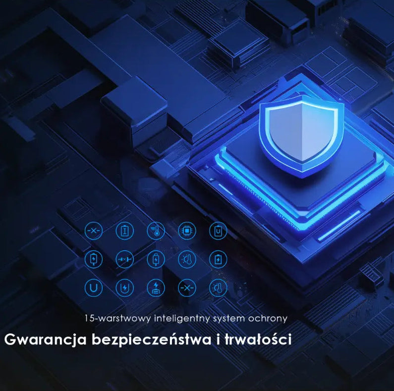 MagPower 15 – Magnetyczny Magsafe 10000mAh Powerbank 15W kabel & 22.5W Wired Charging