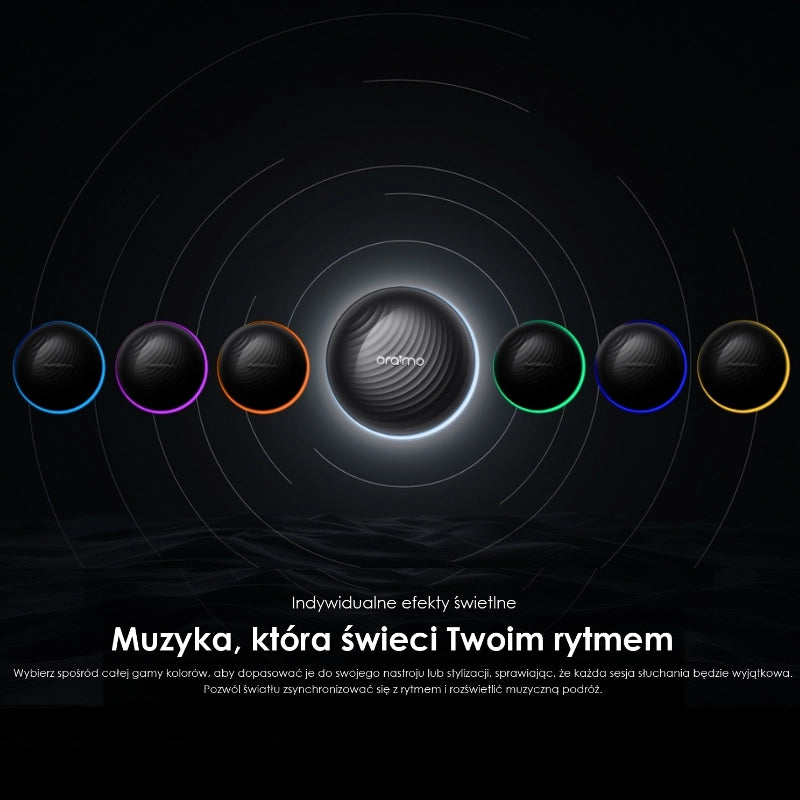 SpaceBuds – ANC Hybrid, 40h Pracy & 6 ENC Mics