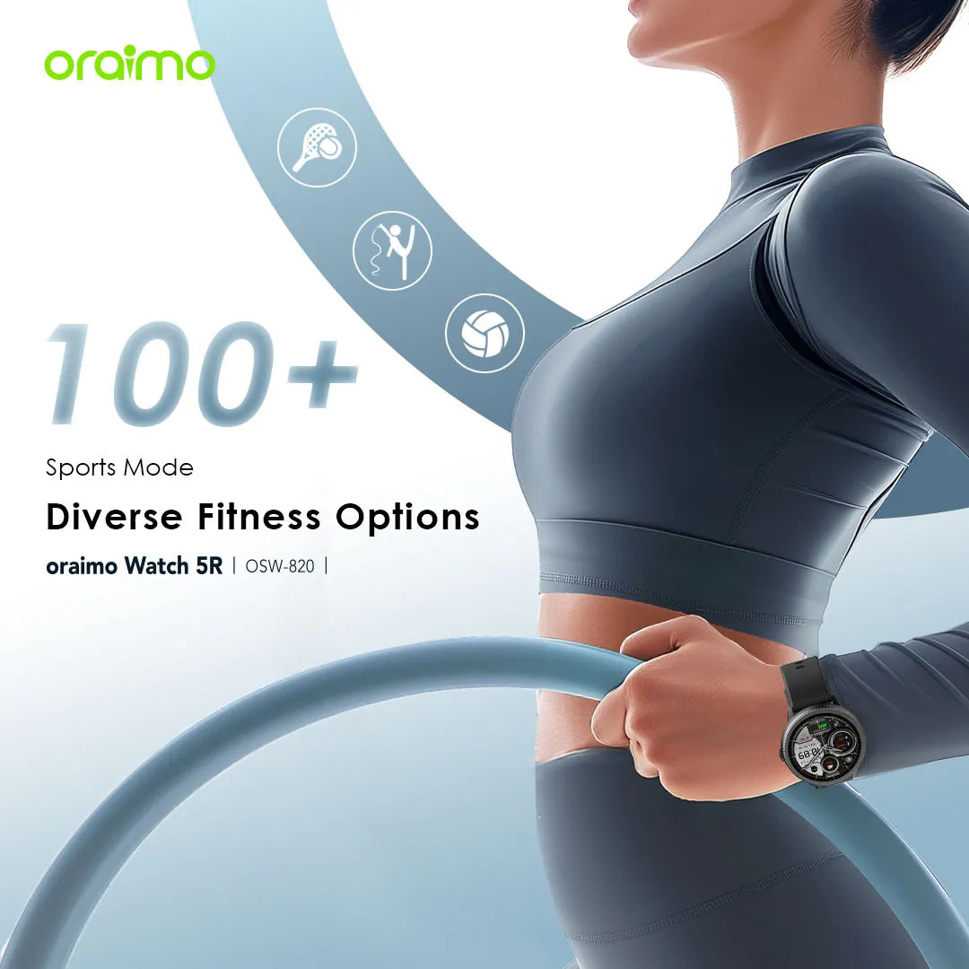 Watch 5R – 1.43" AMOLED Bluetooth Calls & 100+ Sport Modes